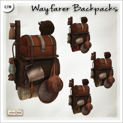 [V/W] Medieval Wayfarer Backpacks | Kitely