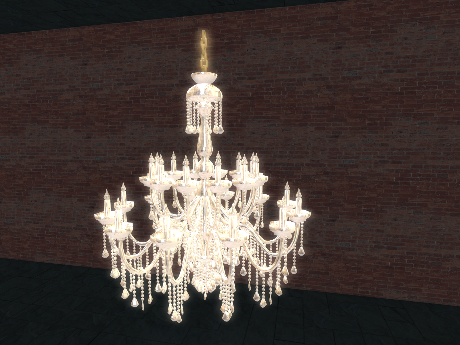 Chandeliers - Textures and AO maps included | Kitely