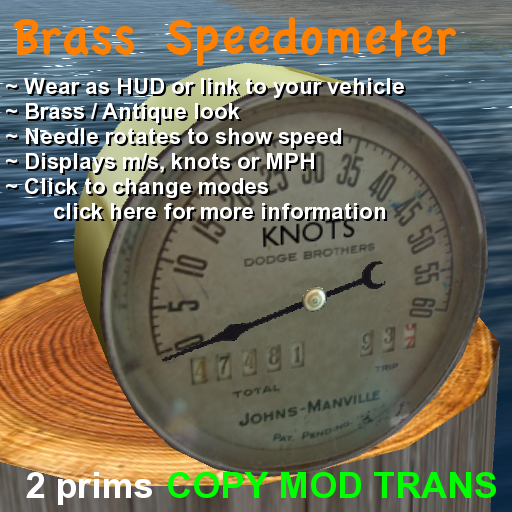 Working Speedometers Kitely