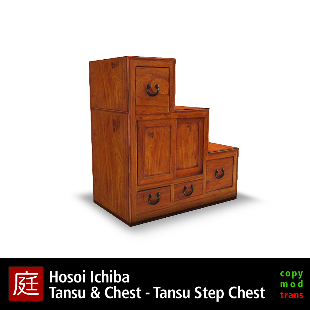 Tansu & Chest Tansu Step Chest 05 Kitely