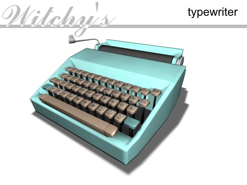 WWD Typewriters | Kitely