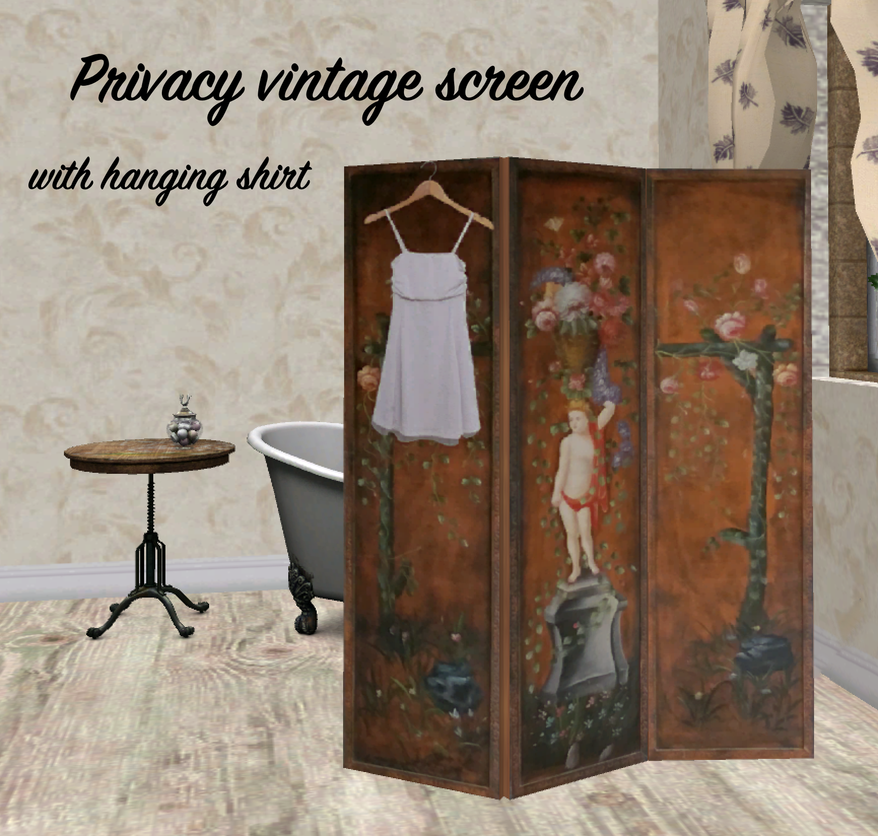 vintage privacy screen Kitely